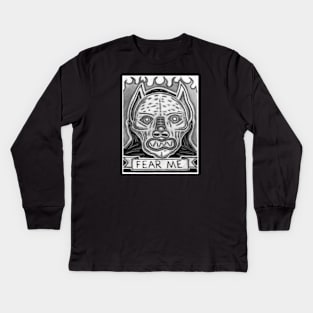 Fear Me Kids Long Sleeve T-Shirt